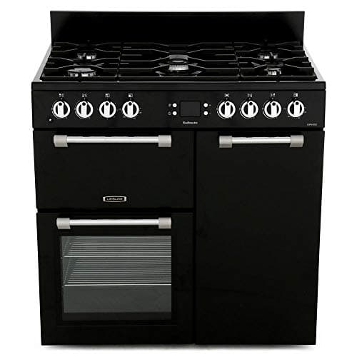 Image of Leisure CK90F232 Black Freestanding 90 Centimeter Duel Fuel Range Cooker