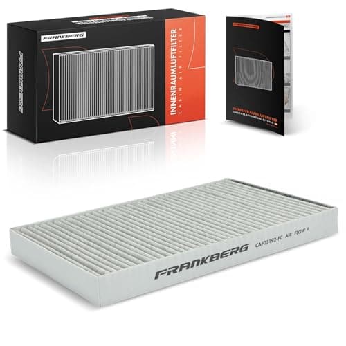 Image of Frankberg Cabin Air Filter Pollen Filter with Activated carbon Compatible with A4 800 A4 8E2B6 A4 Avant 8E5B6 A6 4B2C5 A6 Avant 4B5 Allroad 4BHC5 Replace# 4A0819430A