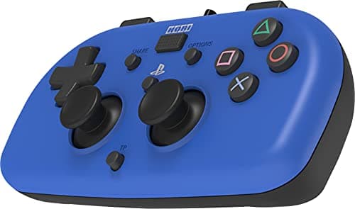 Image of Wired Mini Gamepad for Kids - PlayStation 4 Controller - Officially Licensed (Blue)