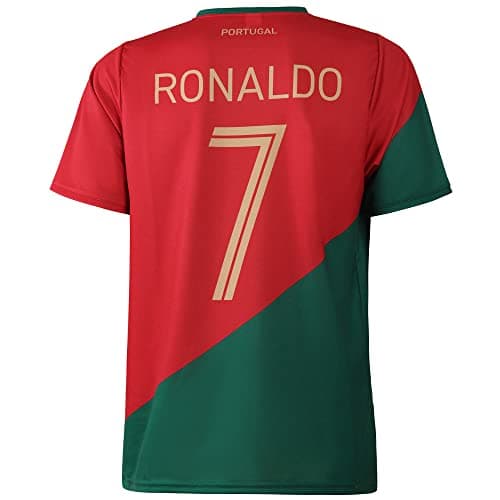 Image of Portugal Home Football Jersey - Children and Adults, Red, XL