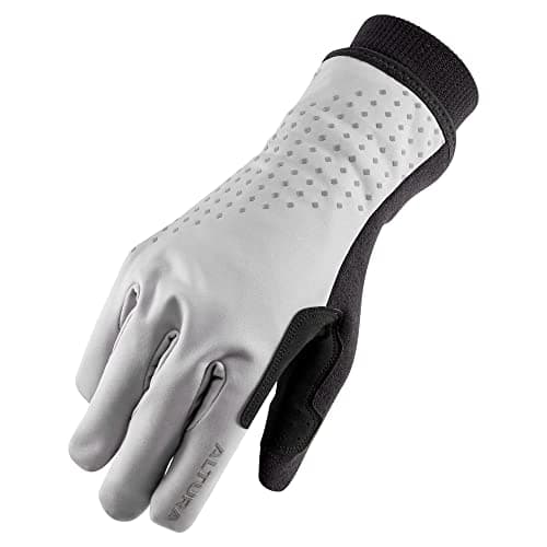 Image of Altura Unisex Nightvision Insulated W/Proof - Lt Grey M 2021 Gloves, Black, M UK