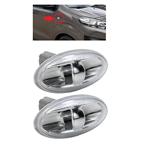 Image of BIAREN 2x Side Marker Indicator Repeater Light Lamp For Peugeot 1007 107 206 307 Expert Partner Citroen C1 C2 C3 C5 Xsara Dispatch Berlingo 6325G3