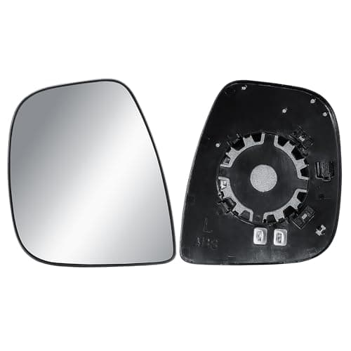 Image of Passenger Left Side N/S Door Wing Mirror Replacement Glass Heated with Back Plate for Citroen Dispatch Berlingo Peugeot Expert Partner Vauxhall Vivaro Combo Fiat Scudo Doblo 2016-2025