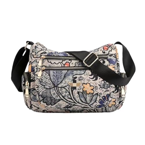 Image of FAVORTALK Cross Body Bag Women Pink Crossbody Bags for Women Flowers with Adjustable Strap - B39603