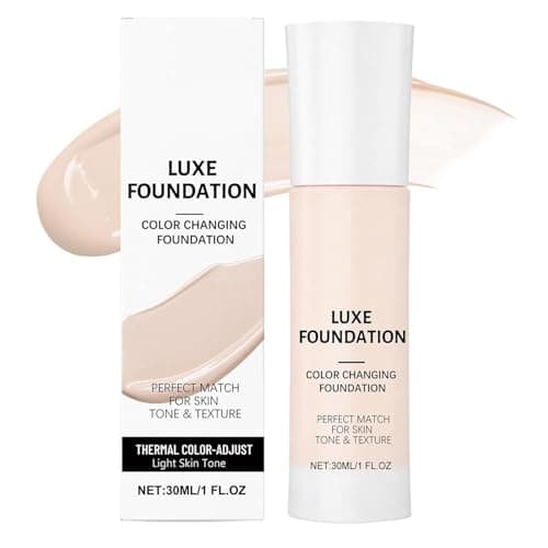 Image of LUXE Intelligent Color Correcting Foundation, 30ml Face Buildable Primers, Instantly Adapts to Your Skin Tone, Long-Lasting Makeup Concealer