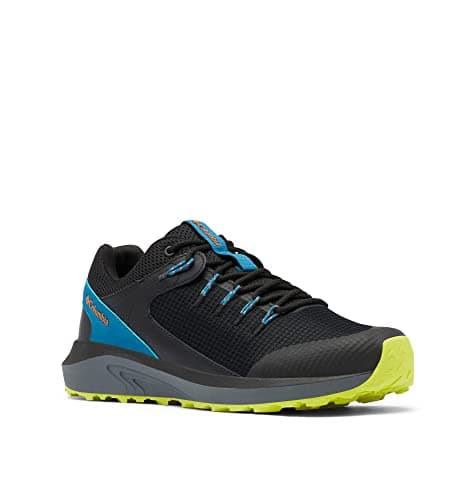 Image of Columbia Men's Trailstorm Waterproof Shoes Black, Black, Solar, 8 UK