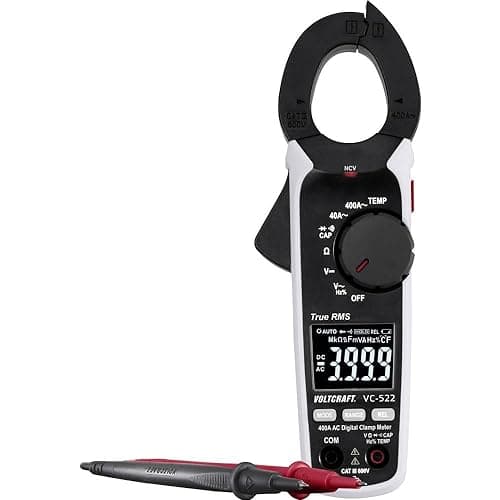 Image of VOLTCRAFT VC-522 Current Clamp Digital CAT III 600 V Display (Counts): 4000