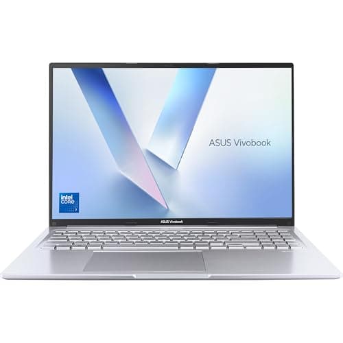 Image of ASUS Vivobook 16 X1605VA Laptop | 16.0" WUXGA 16:10 Screen | Intel Core 7-150U | 16GB RAM | 1TB PCIe SSD | Windows 11 | Silver