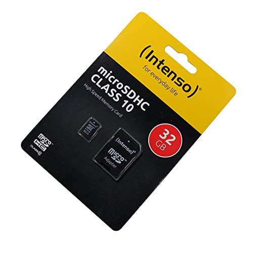 Image of Memory Card 32GB compatible with Samsung Galaxy A8 Plus 2018, microSDHC, Class 10, HighSpeed, +SD Adapter