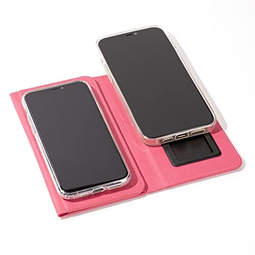 Image of NEWMIRE Duo Phone Case for 2 phones | Multi Purpose Hiquality Leather Cell Phone Case, Cell Phone Wallet | Folding Variation | All Phone Types Available | iPhone, Galaxy, Motorola, etc |