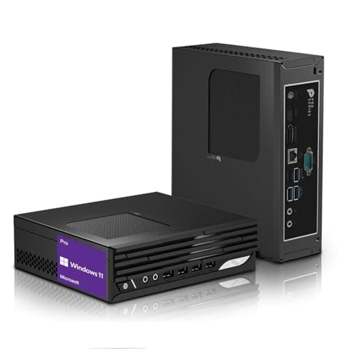 Image of MSI PRO DP21 Mini Desktop Computer | 13th Gen Intel 4-Core Processor | 16GB RAM | 1TB SSD | 2-Monitor Support 4K | HDMI | RJ-45 | Wi-Fi | Wired Keyboard & Mouse | Windows 11 Pro | Black