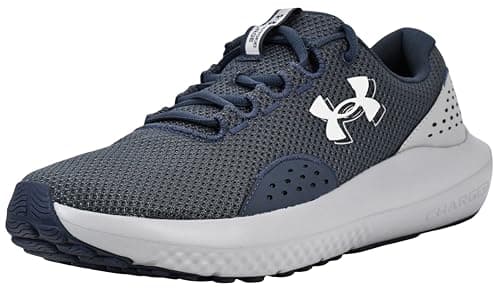 Image of Under Armour Men's Charged Surge 4 Sneaker, (044) Downpour Gray/Mod Gray/White, 9
