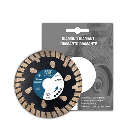 Image of Ultimate Diamond Mortar Disc 115mm/4.5", "Joint Raking Blade for Grinders, Repointing Raker Tool for Fast Removal of Old Mortar, Brickwork Pointing