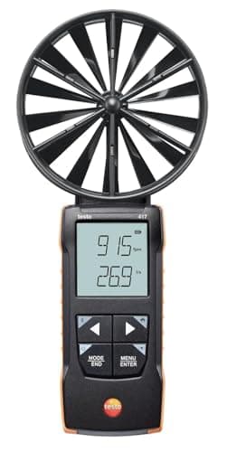 Image of testo 417 - Digital 100 mm vane anemometer with App connection