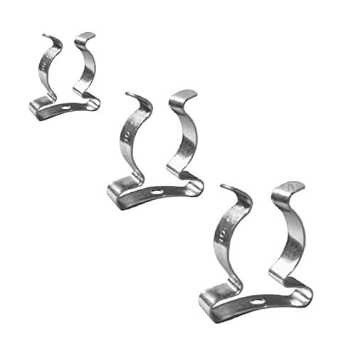Image of 10 x 25mm Tool Spring Terry Clips Heavy Duty Storage/Shed Garage