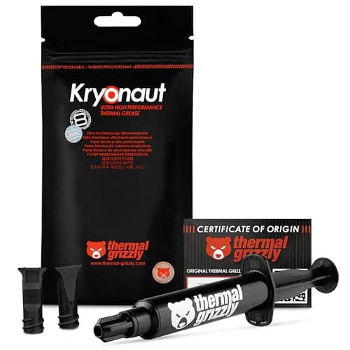 Image of Thermal Grizzly Kryonaut (11,1g) – Thermal Paste for CPU, GPU and consoles – Non-Conductive Thermal Compound with High Thermal Conductivity