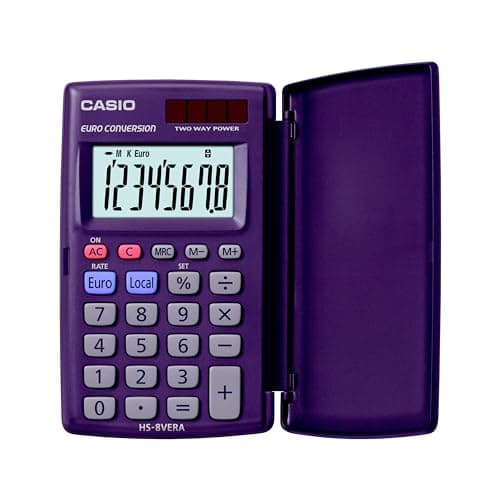 Image of CASIO Calculator HS-8 VER, Blue