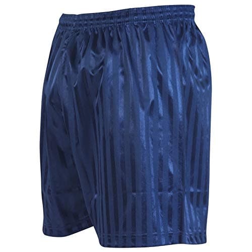 Image of Precision Striped Continental Football Shorts 42-44 inch Navy Blue