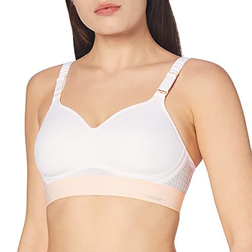 Image of Triumph Women's Triaction Hybrid Lite P EX, Racerback Sports Bra, White