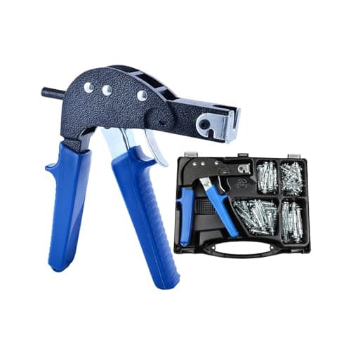 Image of Wall Anchor Setting Tool with M4/M5/M6 Metal Cavity Dowels, Metal Cavity Expansion Dowels Pliers for Metal Cavity Wall Plugs Cavity Anchor Plasterboard