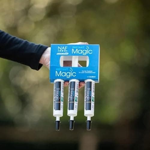 Image of Horse Masters NAF Instant Magic Calming Syringe – Fast Acting Confidence Support for Horses | Magnesium & Herbal Paste | BETA NOPS & FEI Approved