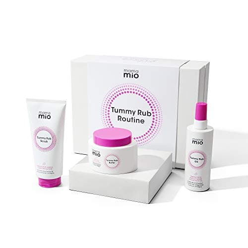 Image of Mama Mio Tummy Rub Routine Pregnancy Gift Set | Ultimate Bump Care Protection | Stretch Mark Protection Kit | Omega Rich Skin Stretch Complex