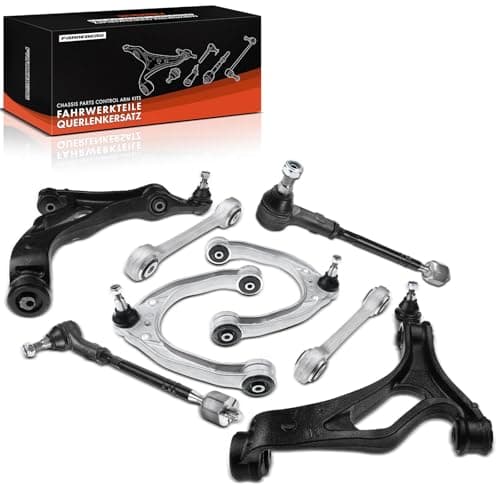 Image of Frankberg 8x Wishbone ArmSet Front Axle Compatible with Q7 4L 4LB 2006-2015 C.a.y.e.n.n.e 92A 9PA 2002-2014 T.o.u.a.r.e.g 7LA 7L6 7L7 7P5 7P6 2002-2018 Replace# 7L0407151C