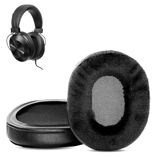 Image of MS7BT Earpads,HAIZEEN Earpads Compatible with Pioneer SE-MS5T MS7BT SE-MS9BN Headphones Ear pads Replacement Cushion(Soft Fabric/High-grade Foam)