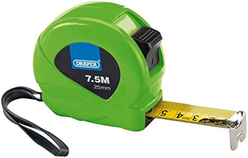 Image of Draper Measuring Tapes (7.5M/25ft) (Part no: HVMT/DBOX12)