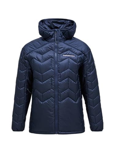 Image of Peak Performance Men's Elevate Liner Hoodie Jacket, Blue Shadow, XL