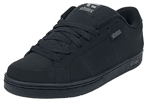 Image of Etnies Kingpin - Classic Skate Heritage Fashion Style with on-Trend Puffy Look, Reinforced Cupsole - Black/Black - 11