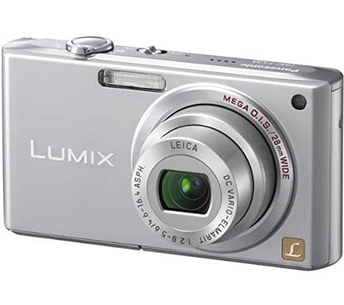 Image of Panasonic DMC-FX33 EG S Digital Camera 8 Megapixel 3.6x Optical Zoom 6.4 cm (2.5 Inch) Display Image Stabiliser 28 mm Wide Angle Silver (Renewed)