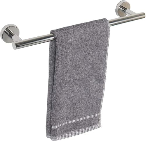 Image of YUET Towel Rail 40CM Chrome Hand Towel Holder Bar Bathroom Holders For Bathrooms Kitchen Dish Cloths Hanger 304 Stainless Steel RUSTPROOF Wall Mounted 16'' (Polished Mirror)