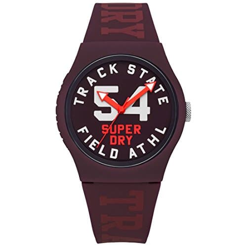 Image of Superdry Women's Analog Quartz Watch with Silicone Strap SYL182RR