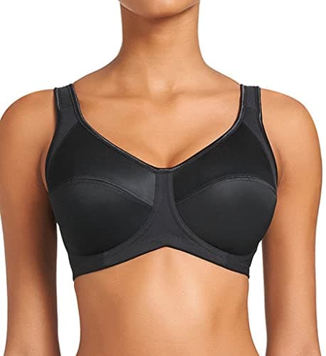 Image of Freya Core Underwired Sports Bra Black Black 32FF