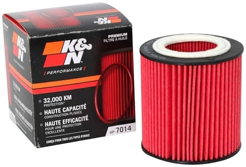Image of K&N Premium Oil Filter: Designed to Protect your Engine: Fits Select BMW Vehicle Models (See Product Description for Full List of Compatible Vehicles), HP-7014