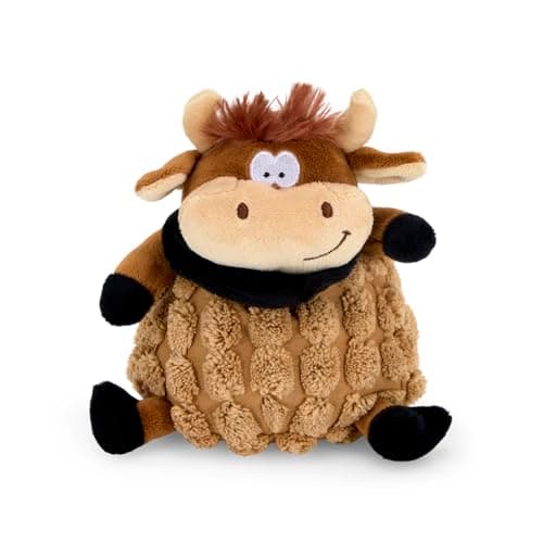 Image of Petface Farmyard Buddies Chunky Cow Plush Dog Toy