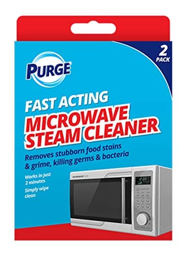 Image of 2 Pack Microwave STEAM Cleaner Kills Germs Removes Food Stains Microwave Cleaner