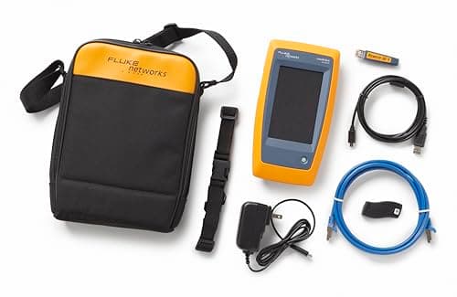 Image of Fluke Networks LIQ-DUO-H6-UK Cable, Network and WiFi Tester, UK Version