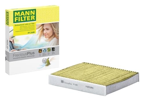 Image of MANN-FILTER FP 2440 Cabin Air Filter - FreciousPlus Biofunctional Pollen Filter - for Cars + Transporters