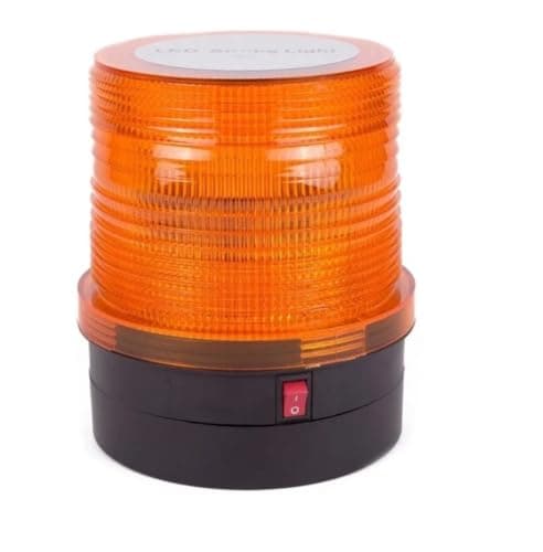 Image of Magnetic Battery Roof Recovery Light Bar Amber Warning Flashing Beacon No Wiring