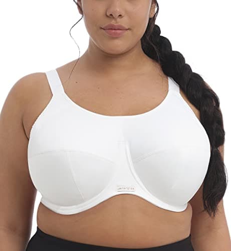 Image of Elomi Women's Sports Bra, White, 36K US