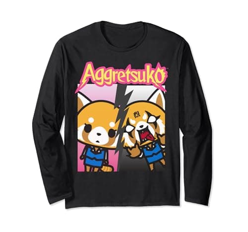 Image of Aggretsuko Interesting Fashion Long Sleeve T-Shirt