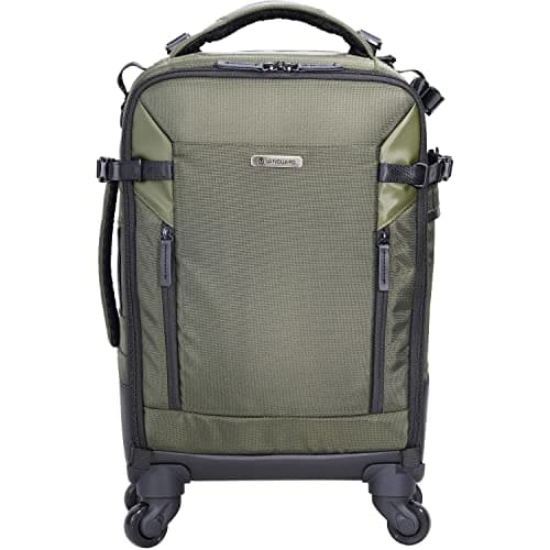 Image of Vanguard VEO SELECT 55BT 4-wheel Roller/Backpack - Green