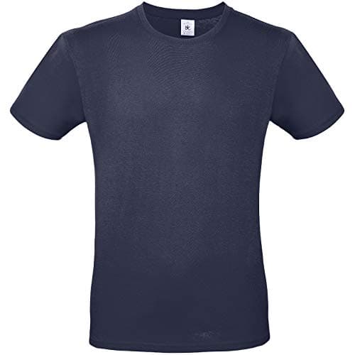 Image of B&C Men's #E150 Tee, Urban Navy, L. TU01T