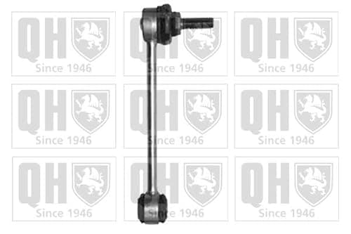 Image of Quinton Hazell Stabiliser Link - QLS3324S - Single Bar Fits Rear Axle Left or Right - Original Equipment OEM Quality Direct Fit Replacement - Length: 149mm - Finish: Powder-Coated