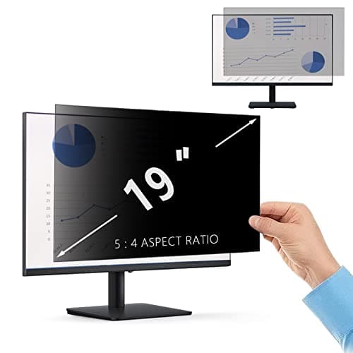 Image of PaceBid 19 Inch Privacy Screen Filter for 5:4 Aspect Ratio Laptop/Computer Monitor Anti-scratch Anti-Glare Protector Anti-Spy Protector Film Filter Privacy Widescreen Display (19", 5:4)