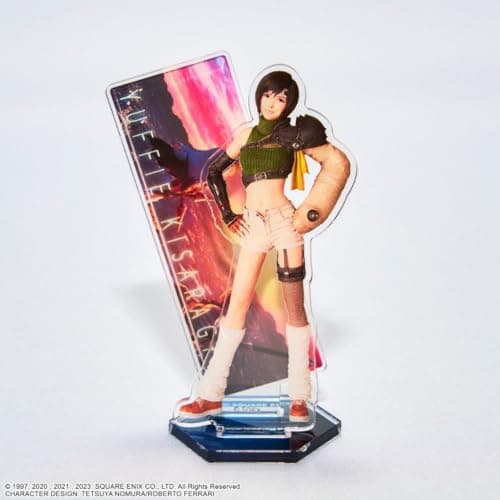 Image of Square Enix Final Fantasy VII Remake Yuffie Kisaragi Miniature Figure Acrylic Stand