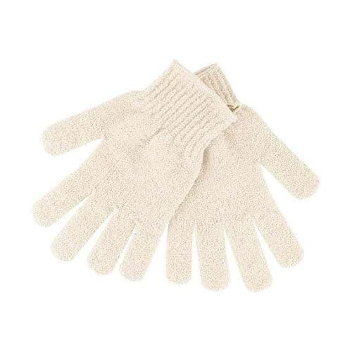 Image of So Eco Exfoliating Gloves (Pack of 3) - Textured Mitts for Smoother Skin, Reducing Acne & Ingrown Hairs, Made from Recycled Polyester Blend, Vegan & Cruelty-Free