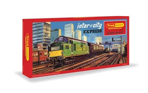 Image of Hornby R1290M Triang RS9 Intercity Express Electric Train Set, Green, 00 Gauge
